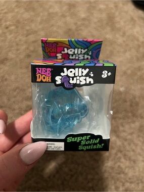 Viral Nee Doh Mini Jelly Squish Blue Octopus Fidget Toy